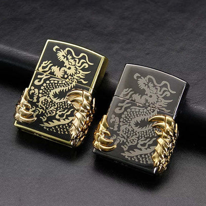 Zippo Golden Dragon Claw Premium Lighter – Refillable