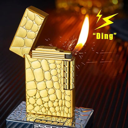 🔥 Golden Elite Lighter – Elegant & Refillable