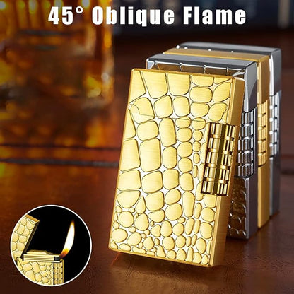 🔥 Golden Elite Lighter – Elegant & Refillable