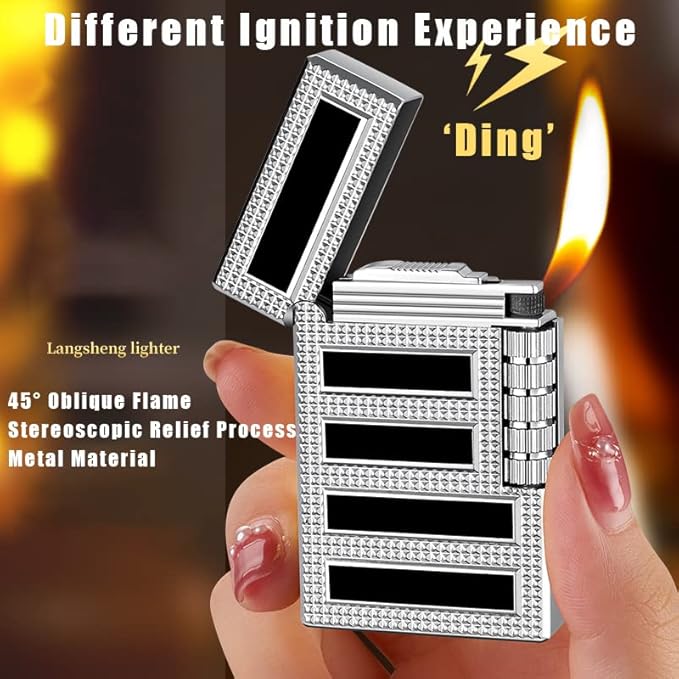 Diamond Cut Premium Lighter – Refillable