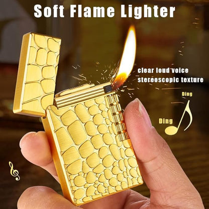 🔥 Golden Elite Lighter – Elegant & Refillable