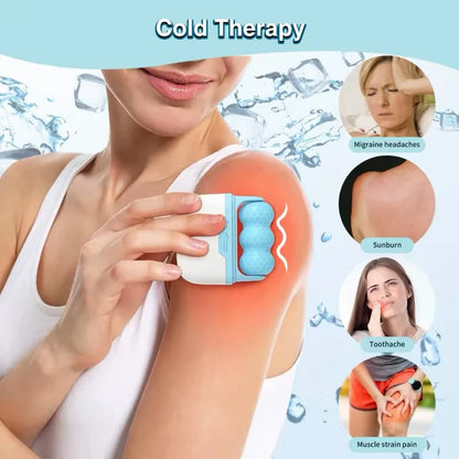 Double Head Ice Roller Skin Lifting Cold Therapy Massager