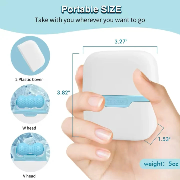 Double Head Ice Roller Skin Lifting Cold Therapy Massager