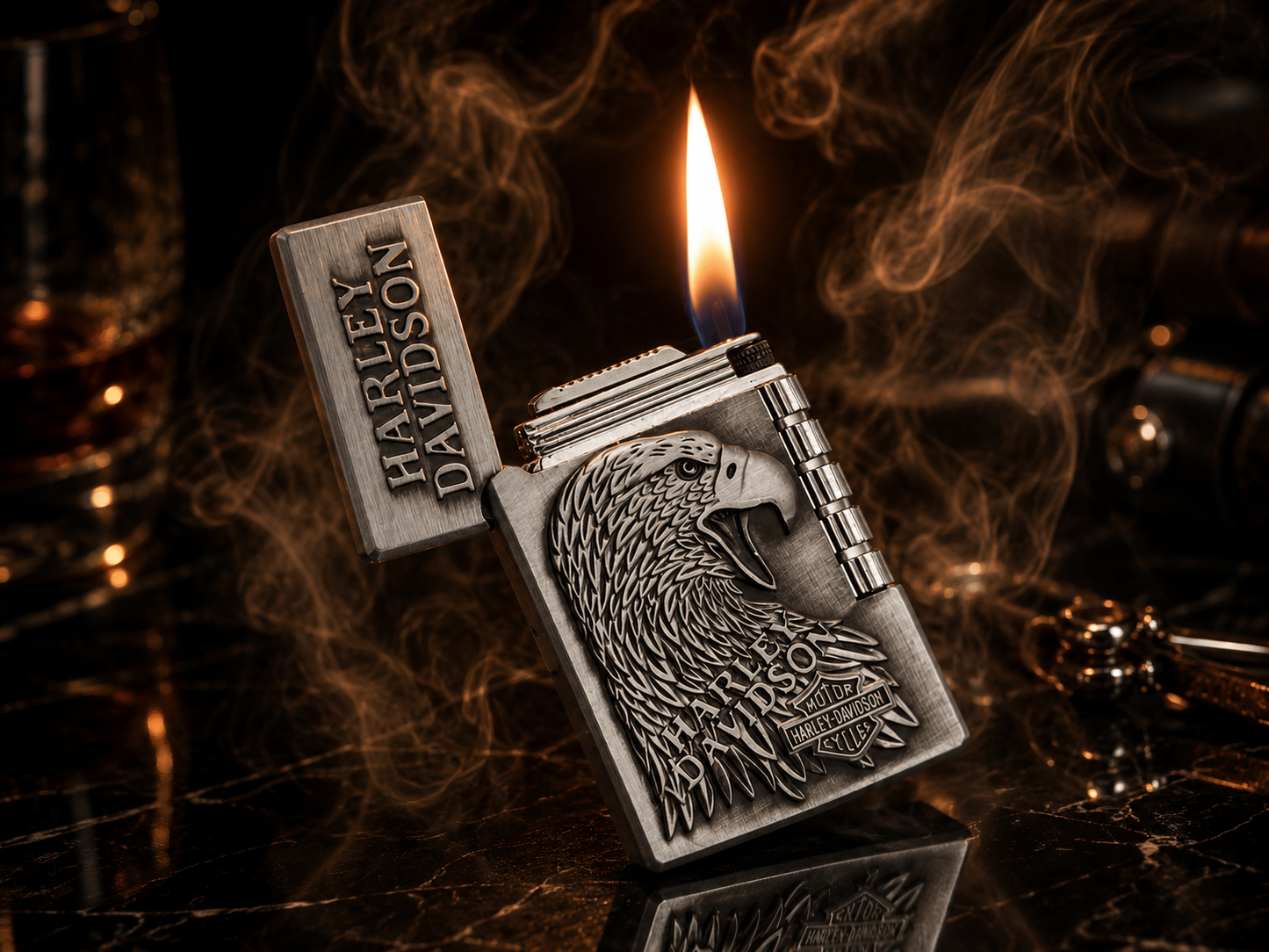 🔥 Eagle Rider Premium Lighter – Refillable