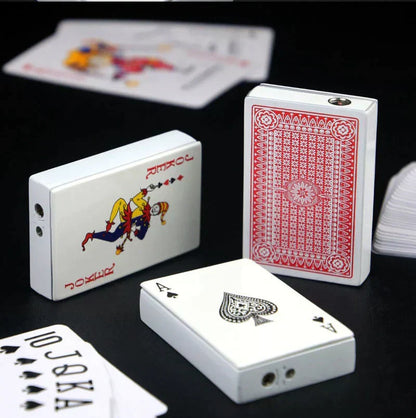 White Ace Card Lighter Style