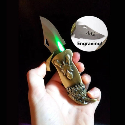 Eagle Green Flame Windproof Lighter
